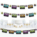 Big Dot Of Happiness 80'S Retro - Totally 1980S Party Diy Decorations - Clothespin Garland Banner - 44 Pieces