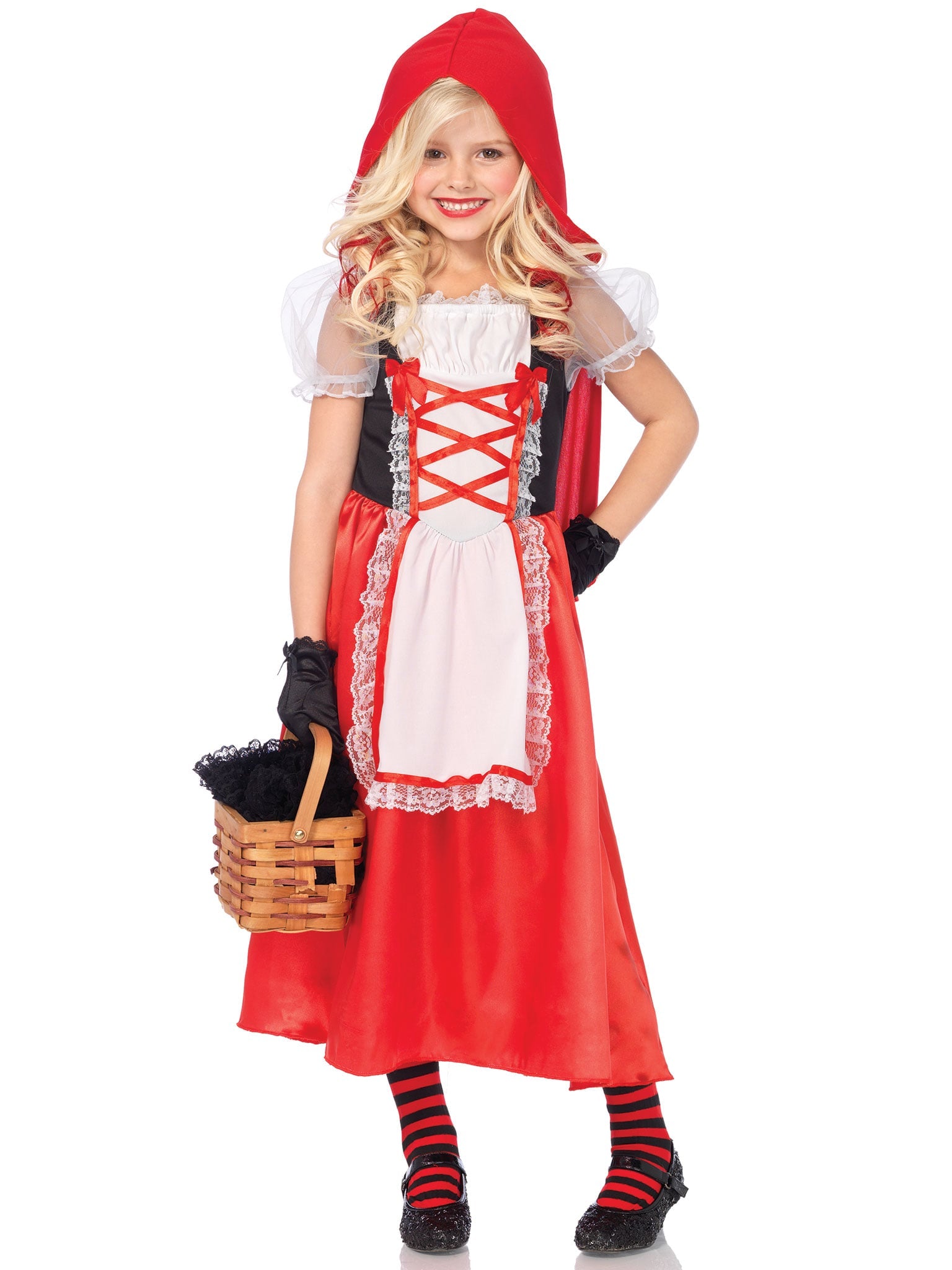 2PC.Red Riding Hood,long apron