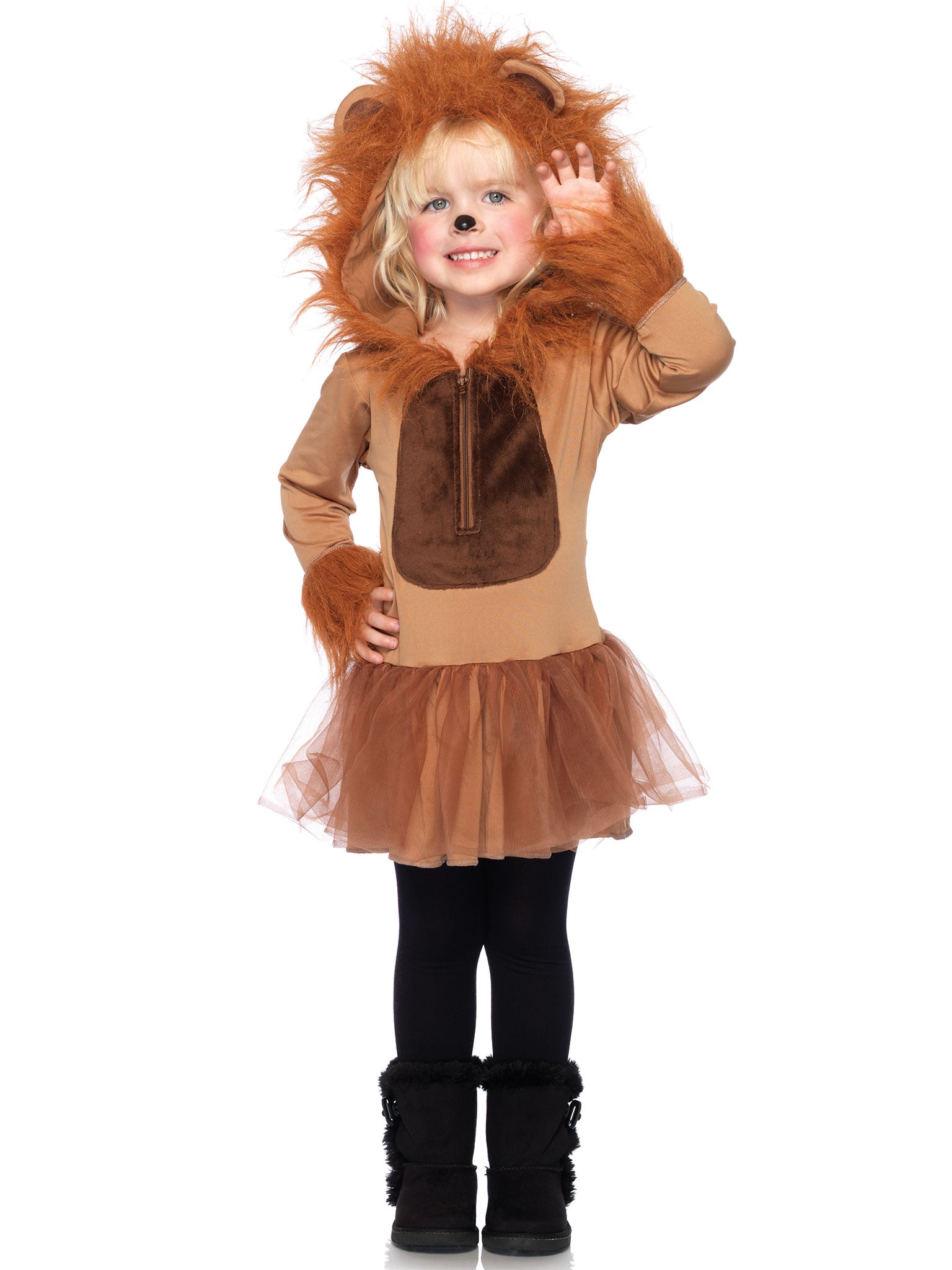Cuddly Lion  petticoat dress w