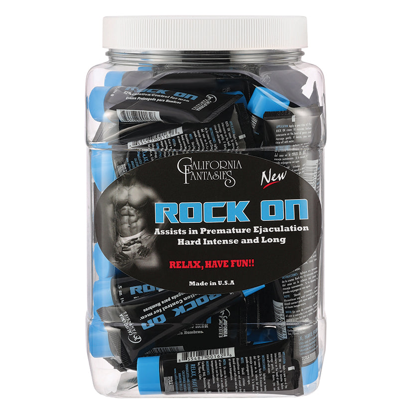 Rock On Ejaculation Control For Men 0.5Oz Tube Bowl Of 36