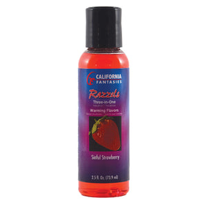 Razzels Warming Lube-Sinful Strawberry 2.5Oz