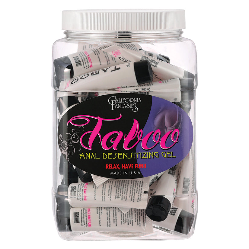 Taboo Anal Desensitizing Gel 0.5Oz Tube Bowl Of 36