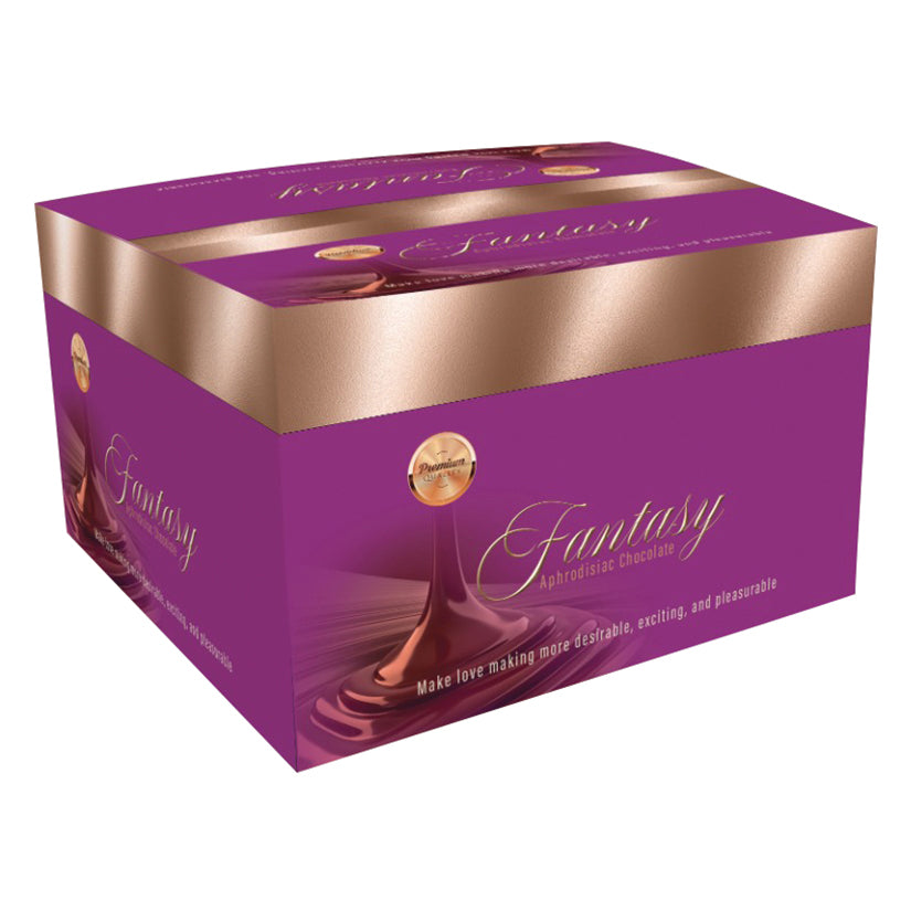 Fantasy Female Aphrodisiac Chocolate Single Pack Display Of 24