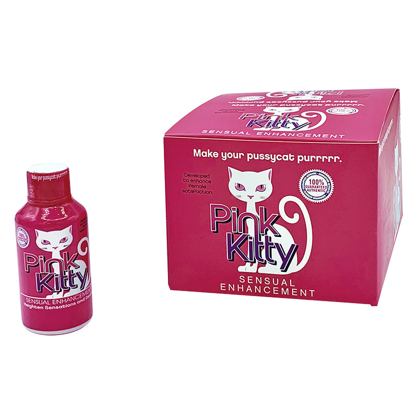 Pink Kitty Single Shot Display Of 12