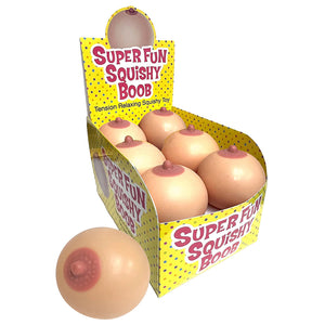 Super Fun Squishy Boobs Display Of 12