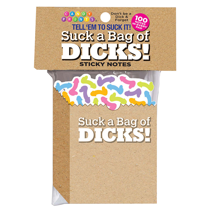 Suck A Bag Of Dicks Sticky Notes