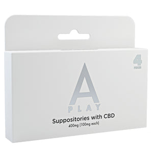 A-Play Suppositories With Cbd-400Mg (100Mg Each) 4 Pieces