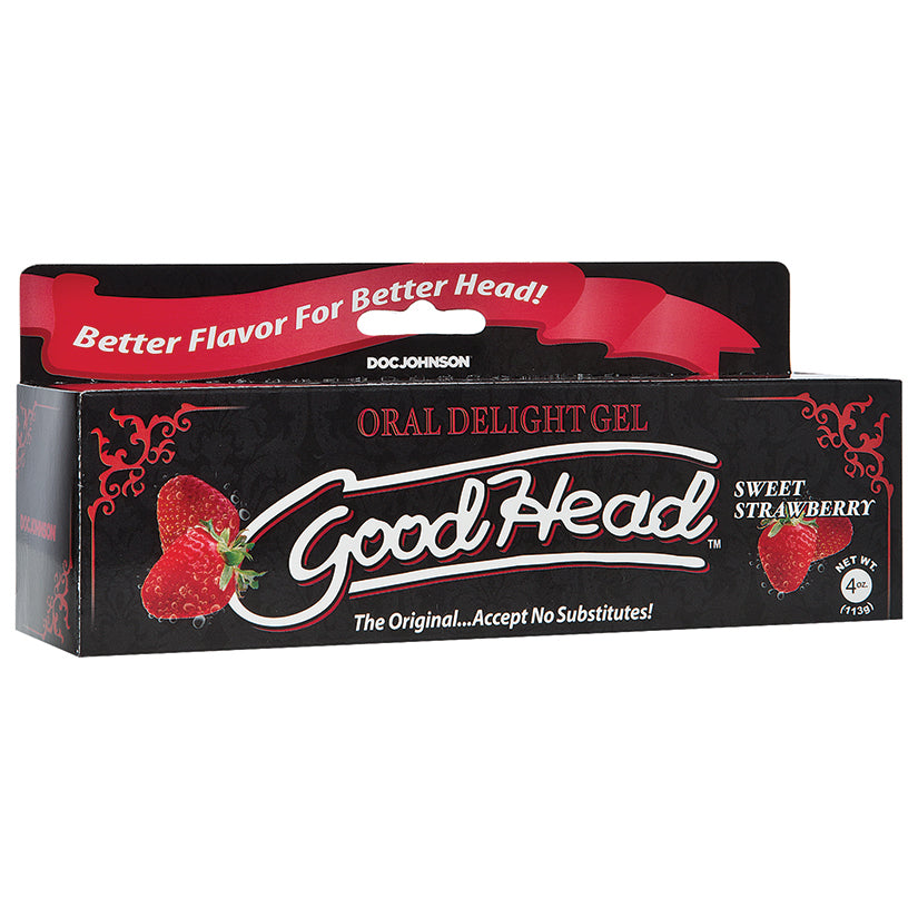 Goodhead Oral Delight Gel-Sweet Strawberry 4Oz