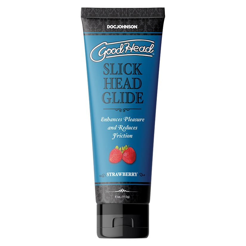 Goodhead Slick Head Glide-Strawberry 4Oz Bulk