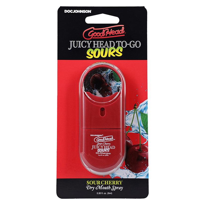 Goodhead Juicy Head Dry Mouth Spray To Go-Sour Cherry .30Oz