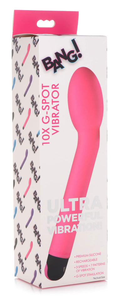 10X G-Spot Vibrator - Pink