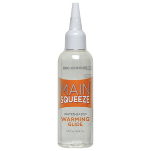 Main Squeeze Warming Water-Based Lubricant 3.4Oz