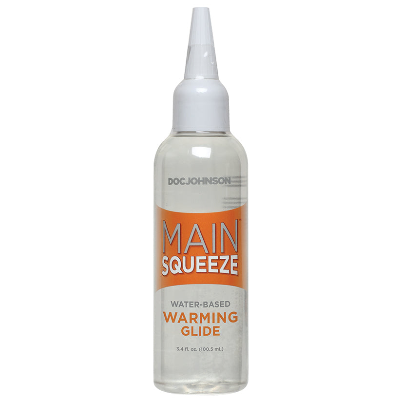 Main Squeeze Warming Water-Based Lubricant 3.4Oz