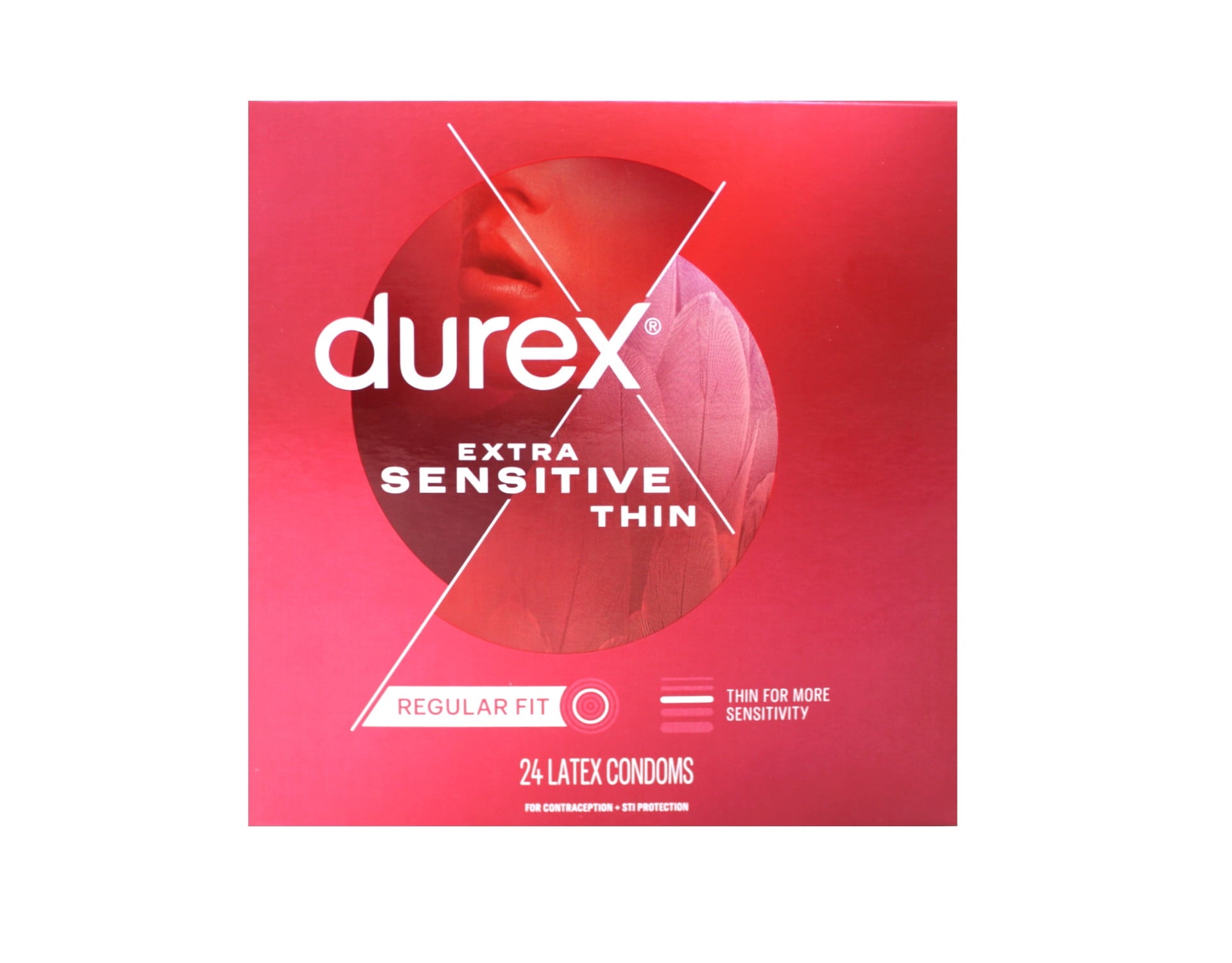 Durex Extra Sensitive 24 Ultra Thin Condoms With Extra Lube