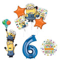 Despicable Me 3 Minions Stacker 6Th Birthday Party Supplies