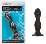 Silicone Ribbed Anal Stud