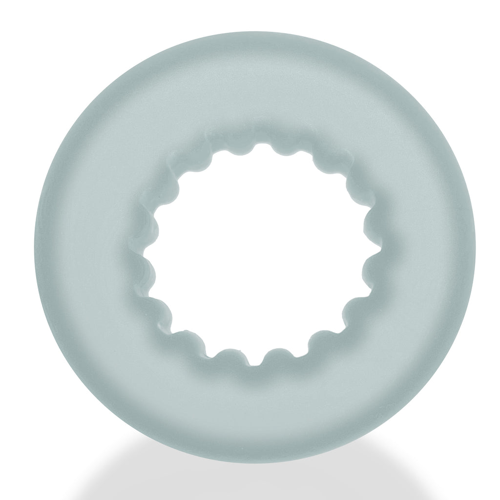 Axis - Rib Griphold Cockring - Clear Ice