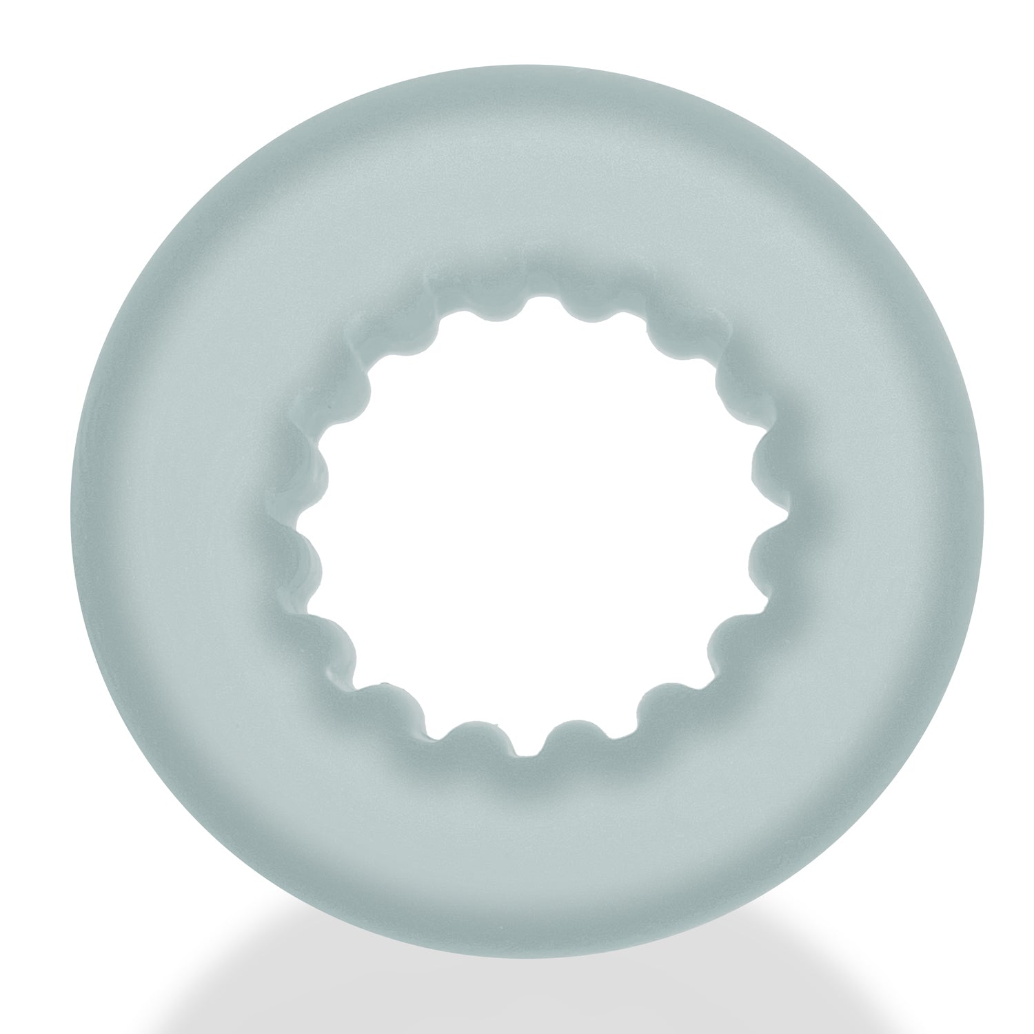 Axis - Rib Griphold Cockring - Clear Ice