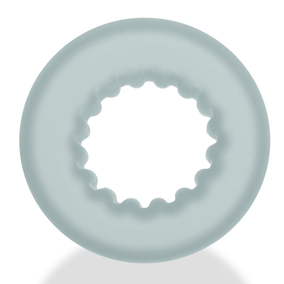 Axis - Rib Griphold Cockring - Clear Ice