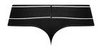 Modal Rib Bong Thong  XLarge  Black
