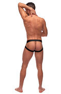 Retro Sport Panel Jock - S M - Black Red