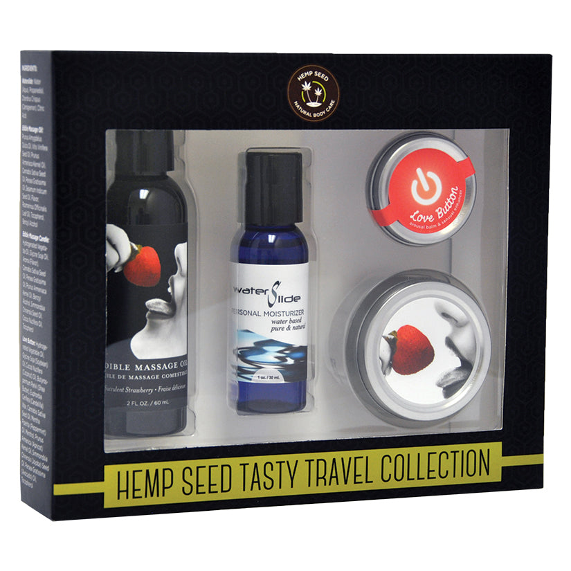 Earthly Body Tasty Travel Collection-Strawberry