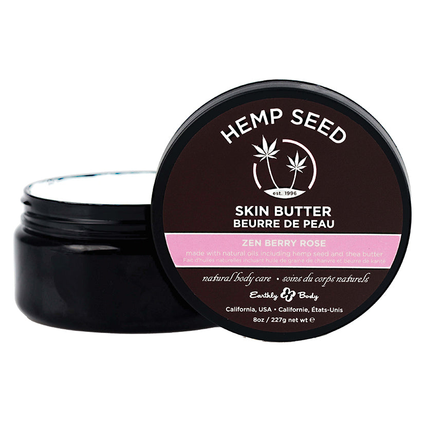 Earthly Body Skin Butter-Zen Berry Rose 8Oz