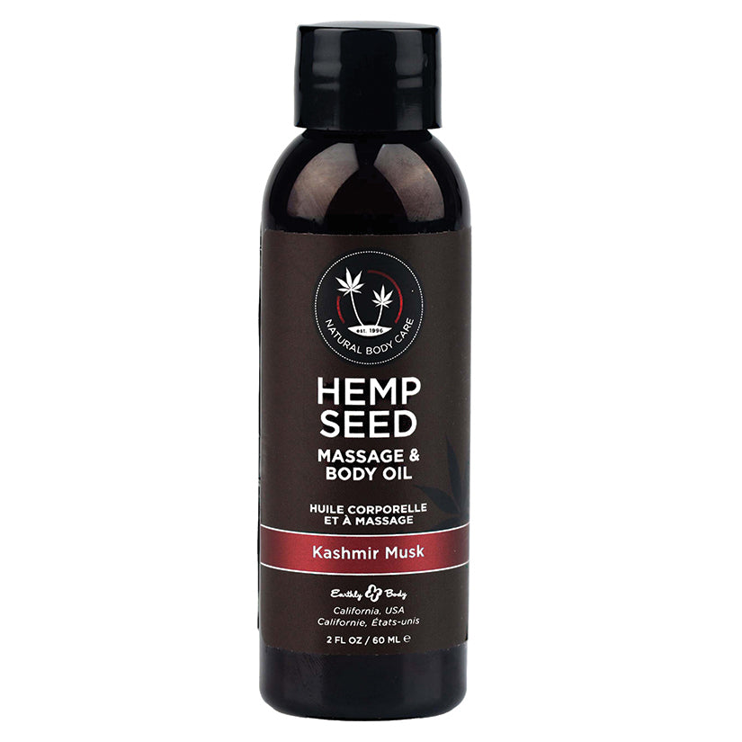 Earthly Body Massage & Body Oil-Kashmir Musk- 2Oz