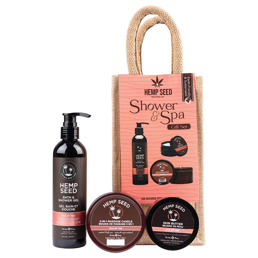 Earthly Body Shower & Spa Gift Set-Isle Of You