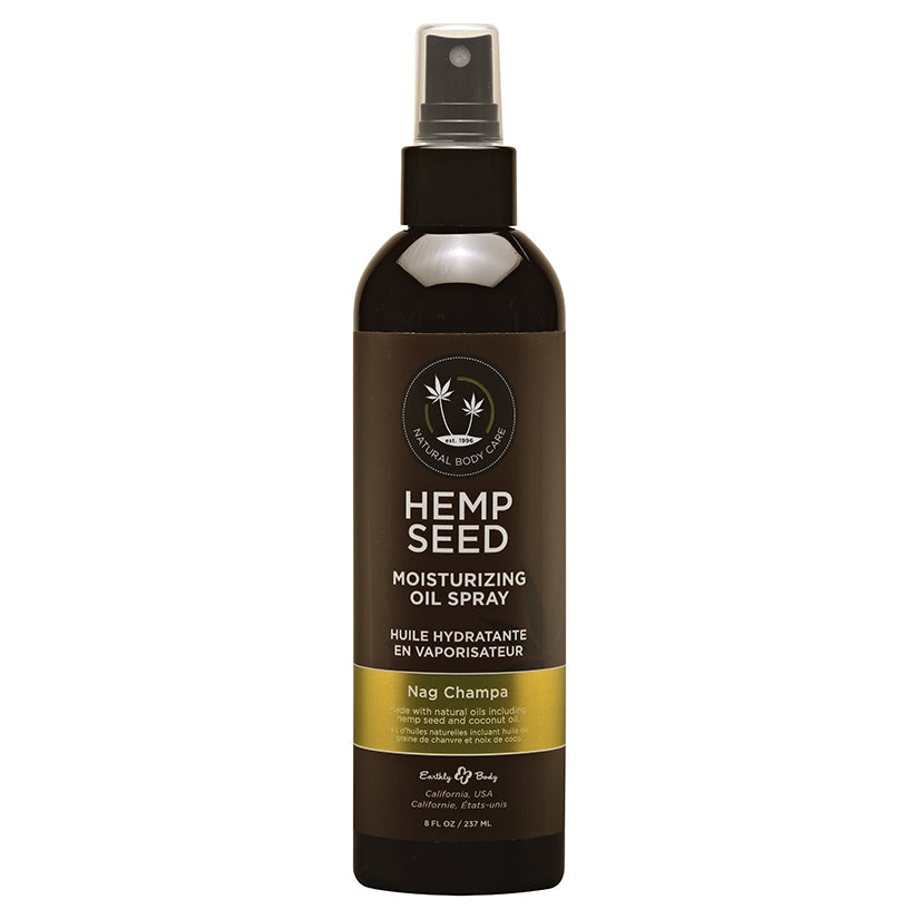 Earthly Body Moisturizing Oil Spray-Nag Champa 8Oz