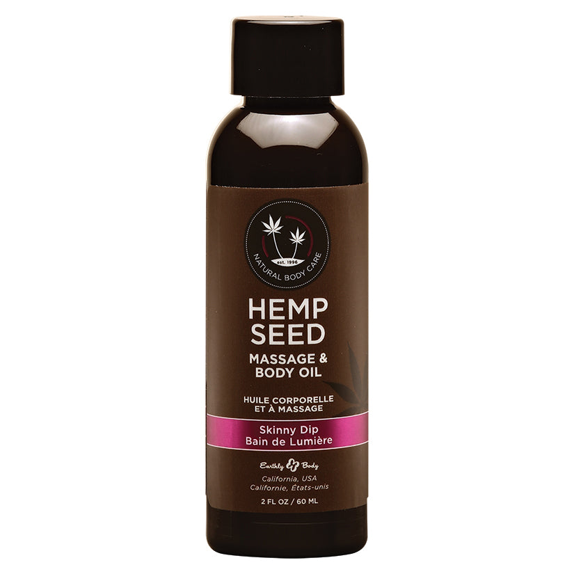 Earthly Body Massage & Body Oil-Skinny Dip 2Oz