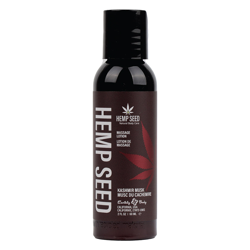 Earthly Body Massage Lotion-Kashmir Musk 2Oz