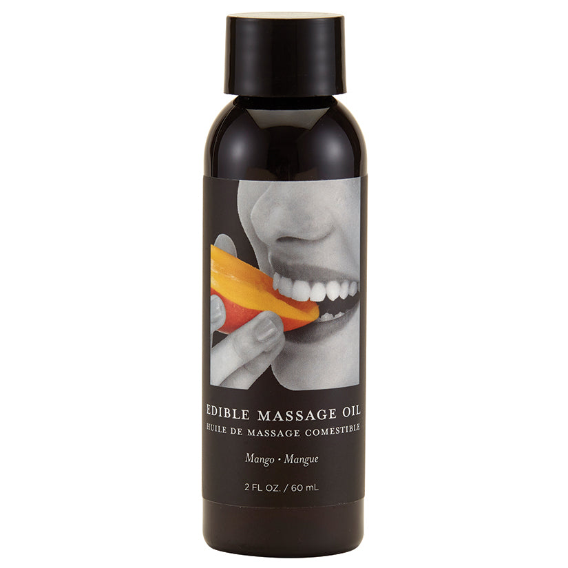 Earthly Body Edible Massage Oil-Mango 2Oz