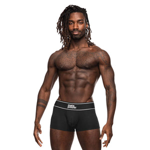 Modal Rib Pouch Short  Large  Black