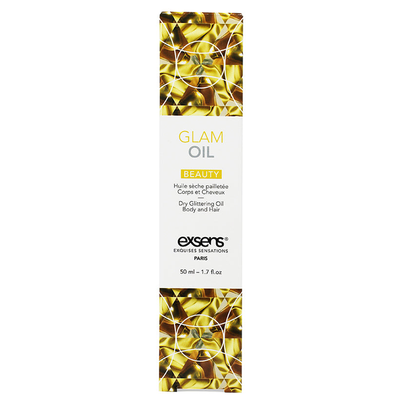 Exsens Dry Glittering Oil Body And Hair-Glam Oil 1.7Oz
