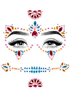 Leg Avenue DOTD adhesive face jewels stic Multicolor Color