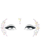 Elera adhesive face jewels sticker.