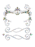 Pixie adhesive face jewels sticker.