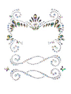 Pixie adhesive face jewels sticker.