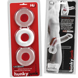 Hunkyjunk Huj3 C-Ring 3-Pack White Ice