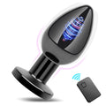 Fidech Metal Anal Vibrators, Remote Control Butt Plugs Prostate Massagers, Adult Sex Toys For Men, Women