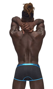 Casanova Uplift Mini Shorts - Xl - Black/Blue