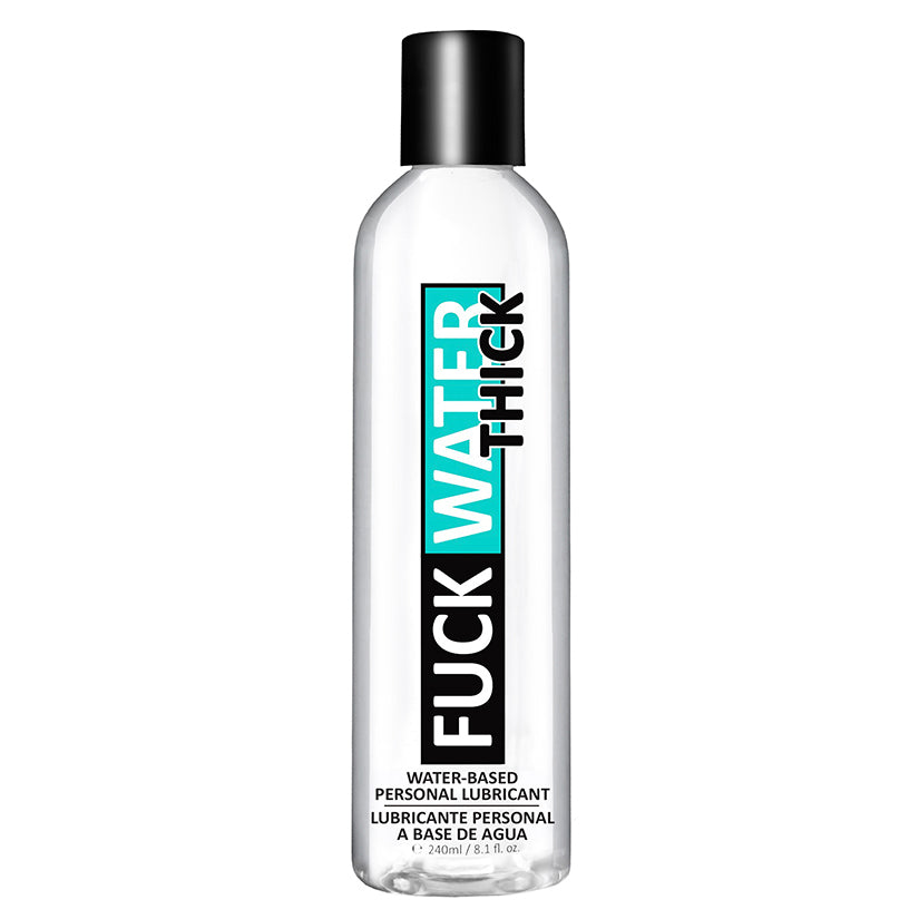 Fuck Water Thick Clear Water Based Lubricant 8Oz