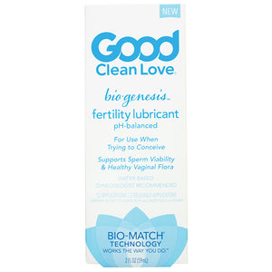 Good Clean Love Biogenesis Fertility Lubricant 2Oz