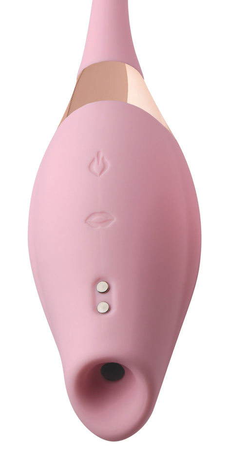 Shegasm 8X Tandem Plus Silicone Suction Clit  Stimulator And Egg