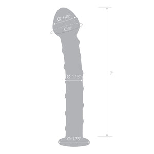 Glas Mr Swirly Spiral Glass Dildo