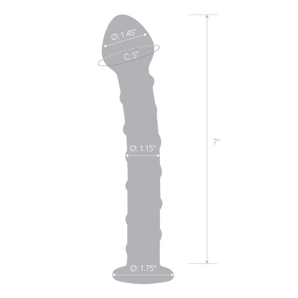 Glas Mr Swirly Spiral Glass Dildo