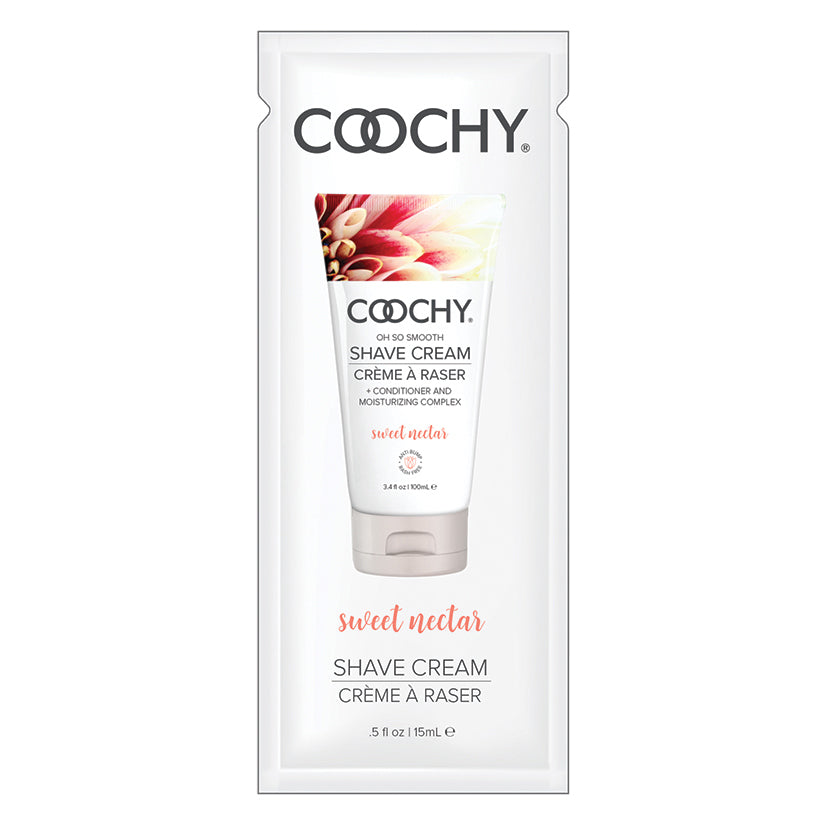 Coochy Shave Cream-Sweet Nectar 15Ml Foil