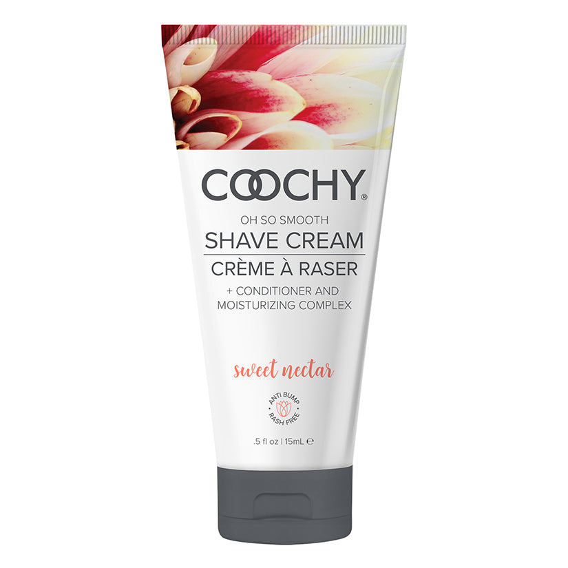Coochy Shave Cream-Sweet Nectar 0.5 Fl Oz