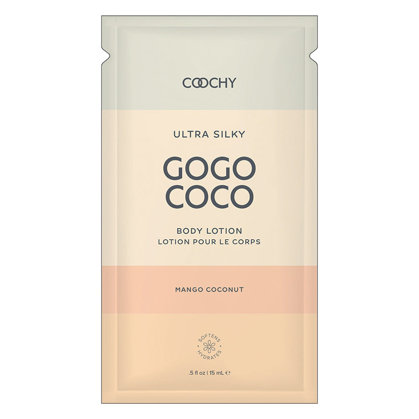 Coochy Ultra Gogo Coco Silky Body Lotion-Mango Coconut 10Ml Foil